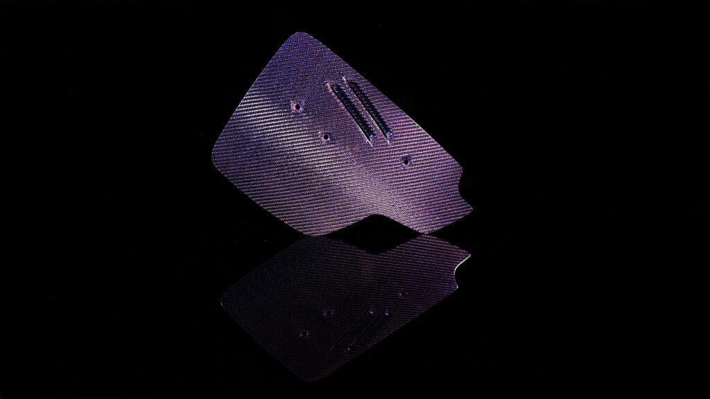 ACR Wing End Plates - Venomous Carbon - Bespoke Carbon Fiber